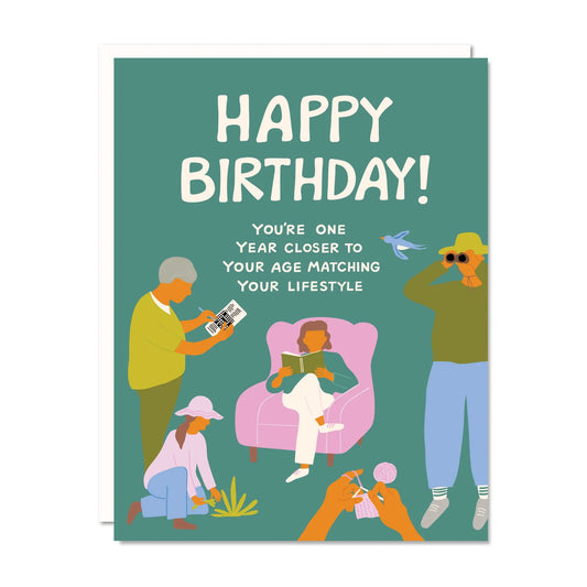 Birthday Lifestyle Greeting Card