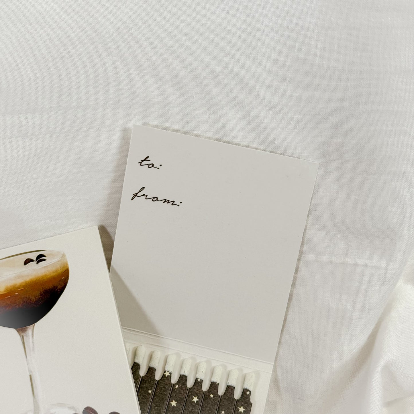 Espresso Martini Birthday Matchbook