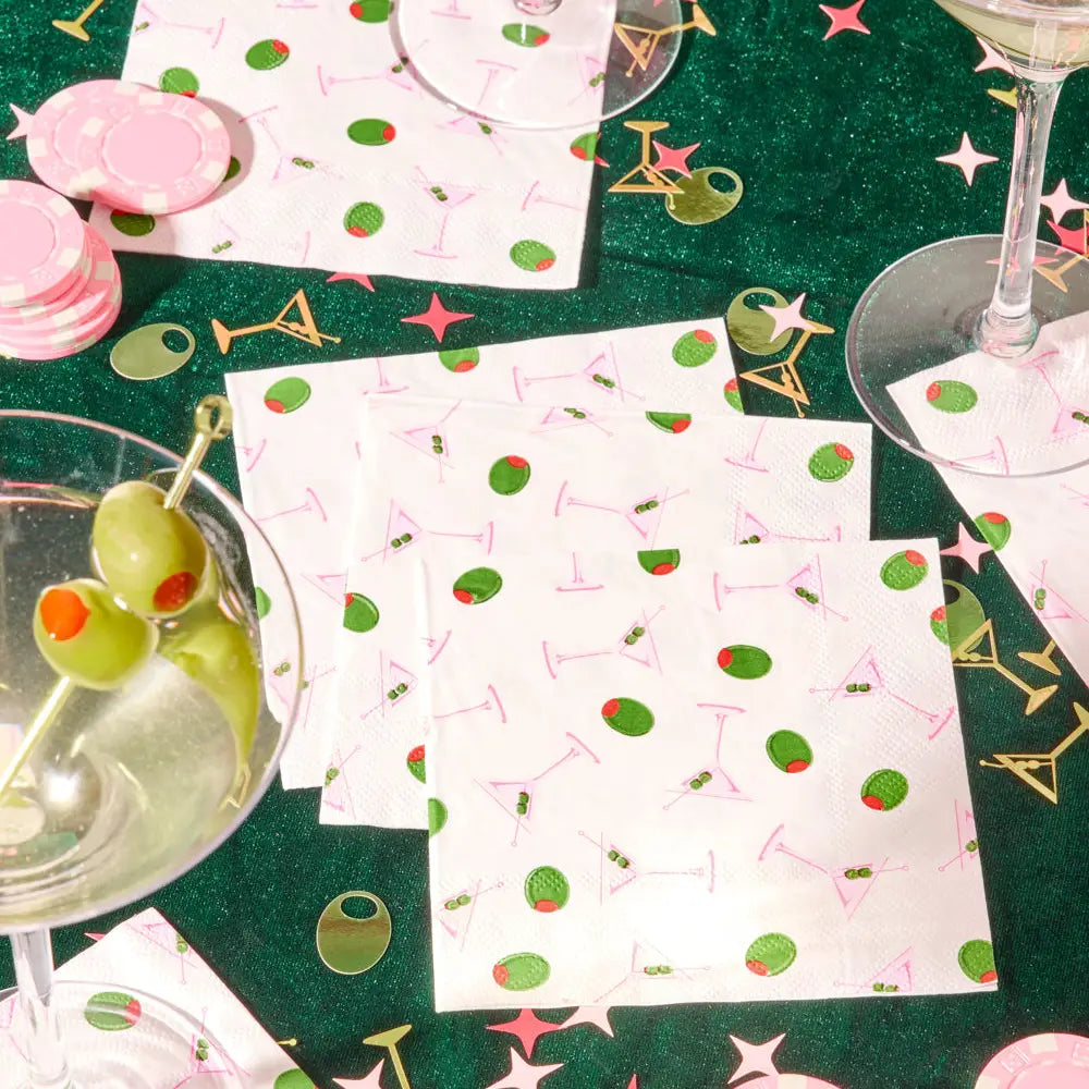 Martini Party Napkin Pack