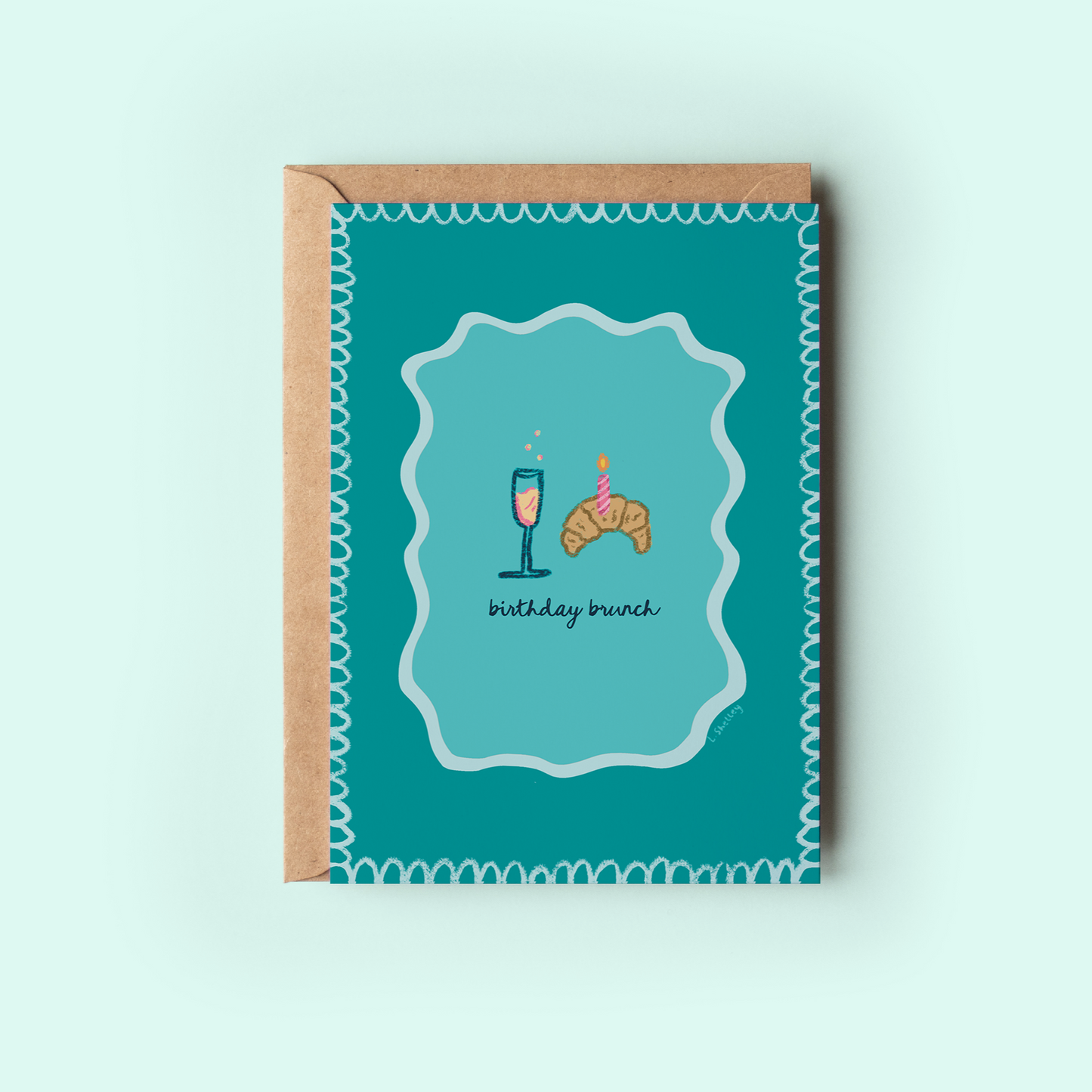 Birthday Brunch Greeting Card