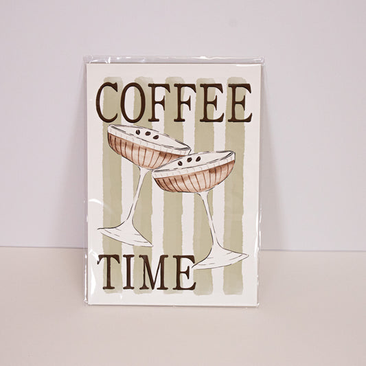 Coffee Time Wall Art Print