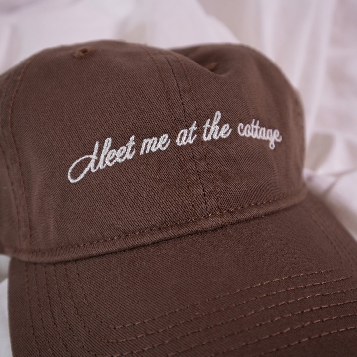 Meet Me At The Cottage Baseball Cap