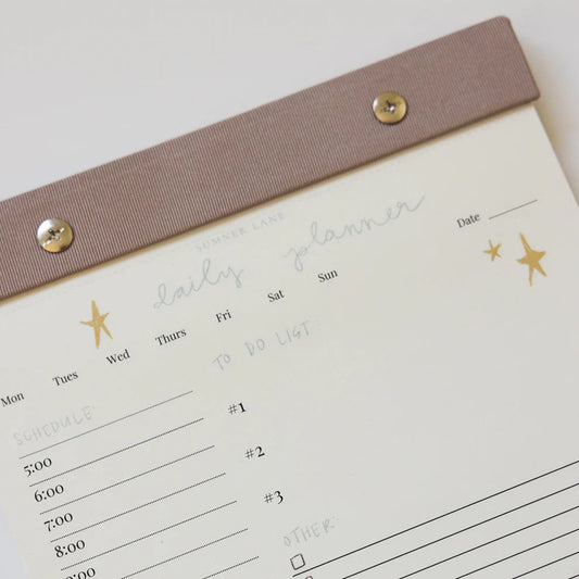 Daily Planner Notepad