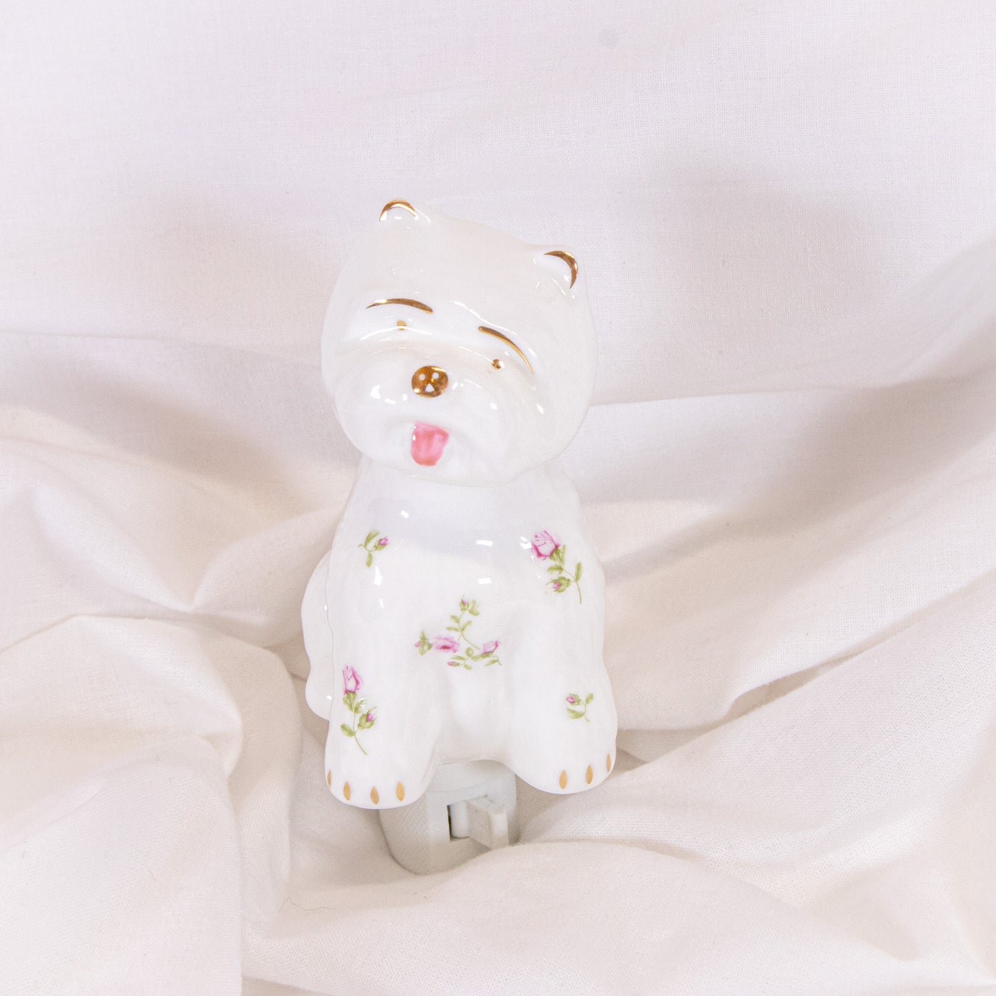 Floral Dog Nightlight