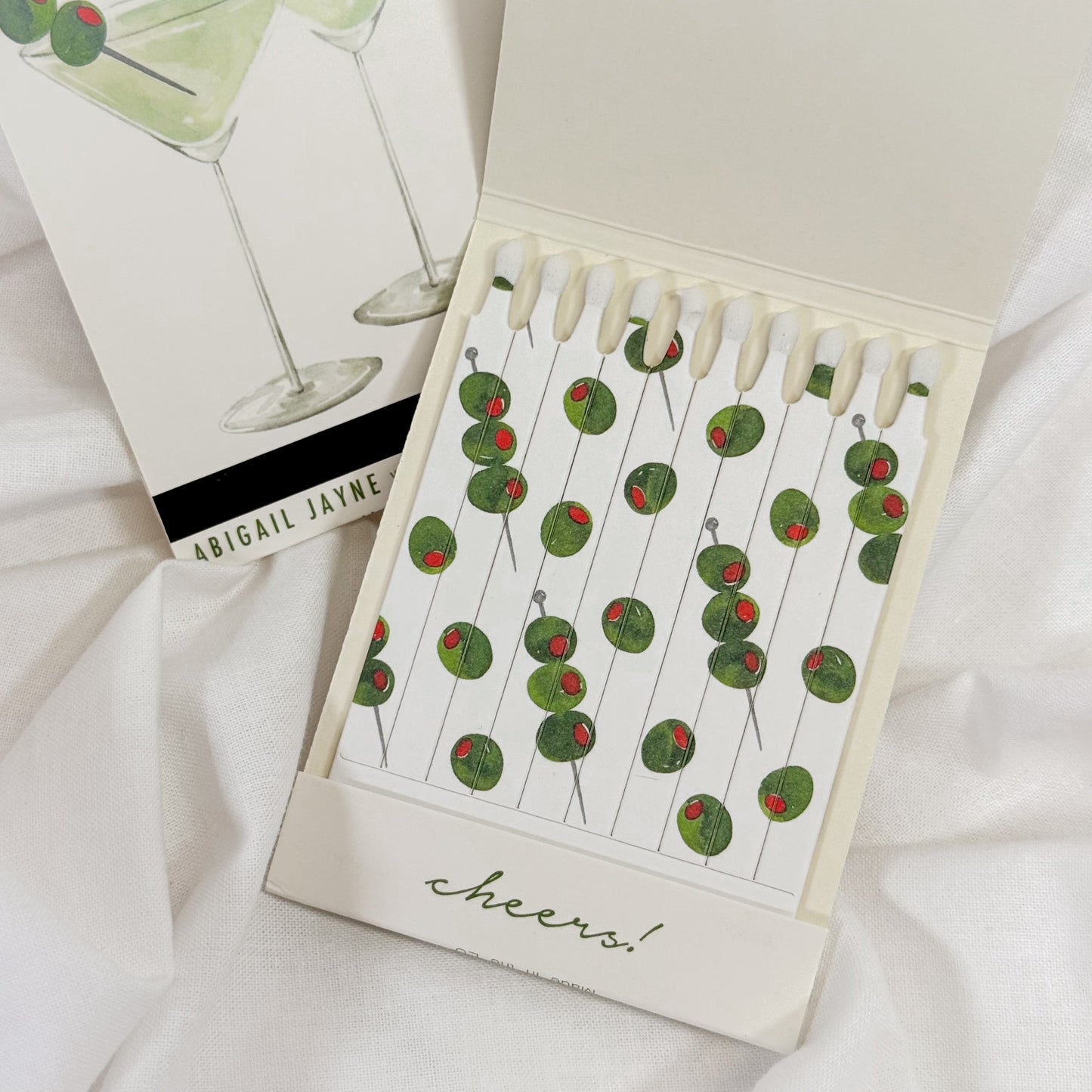 Martini Cheers Matchbook