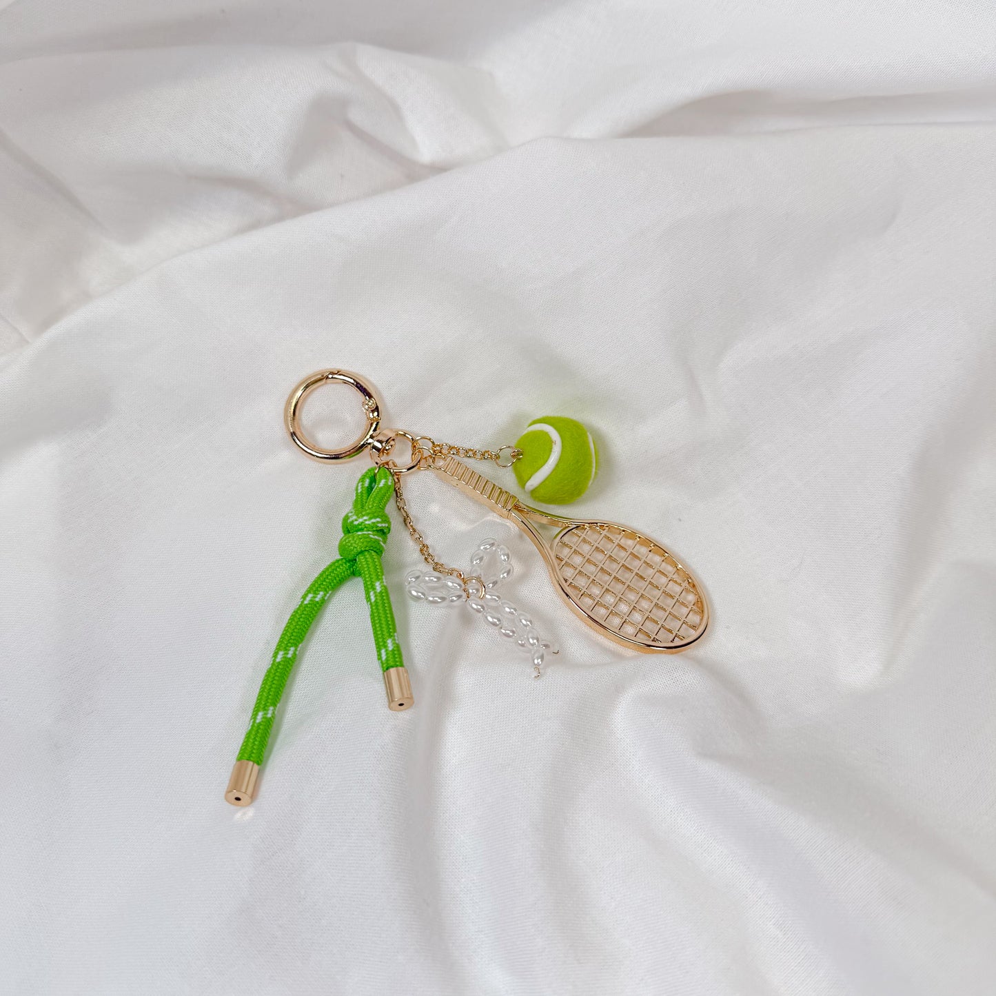 Tennis Bag Charm Keychain