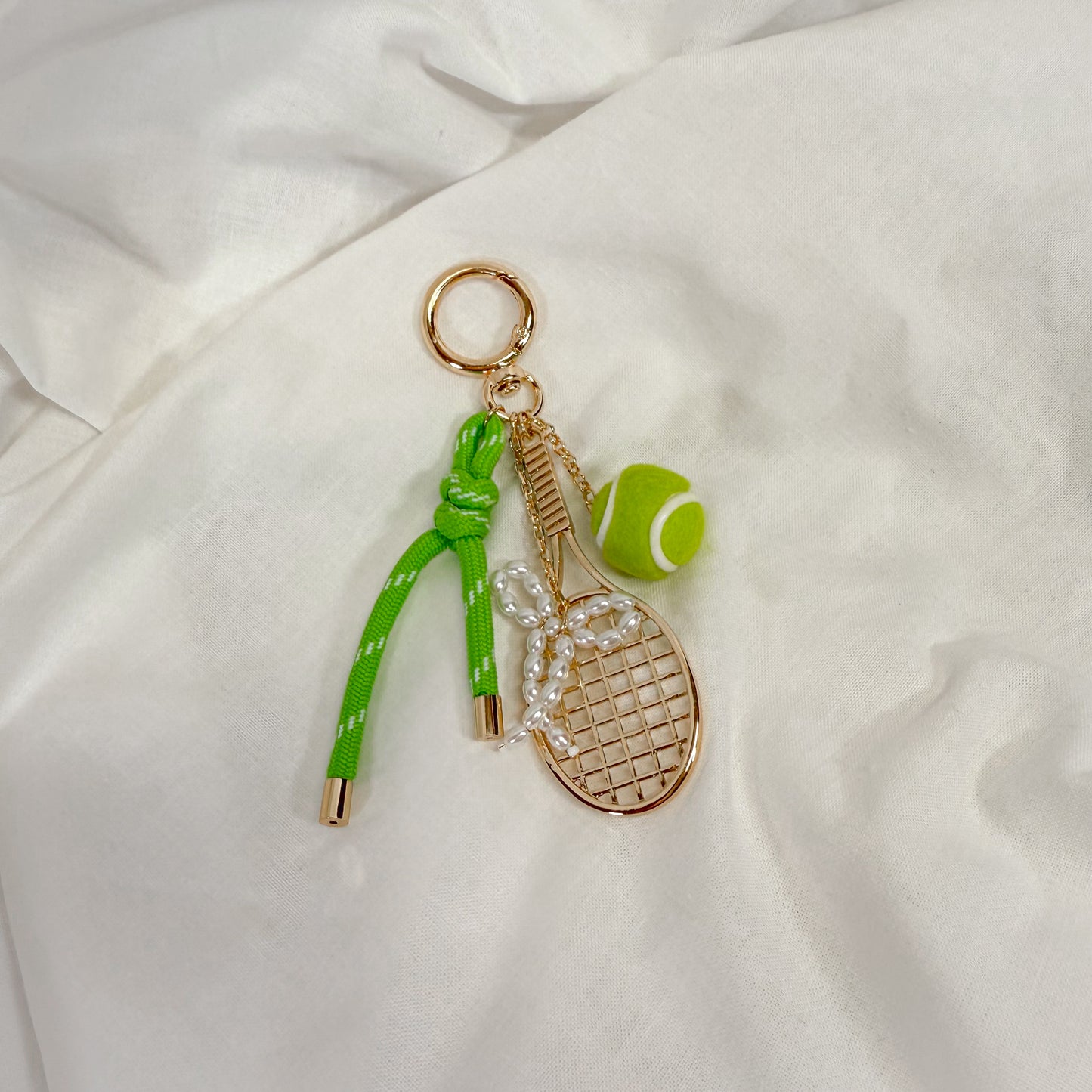 Tennis Bag Charm Keychain