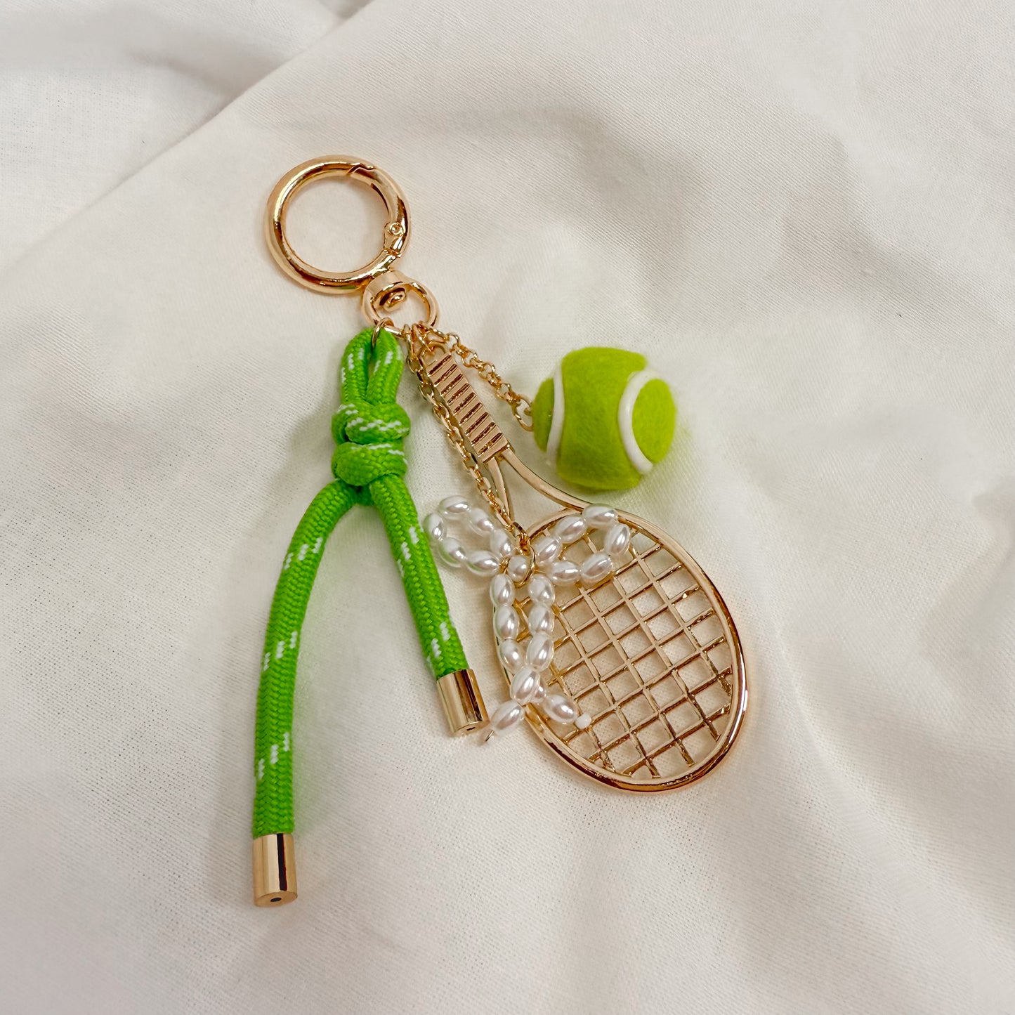 Tennis Bag Charm Keychain