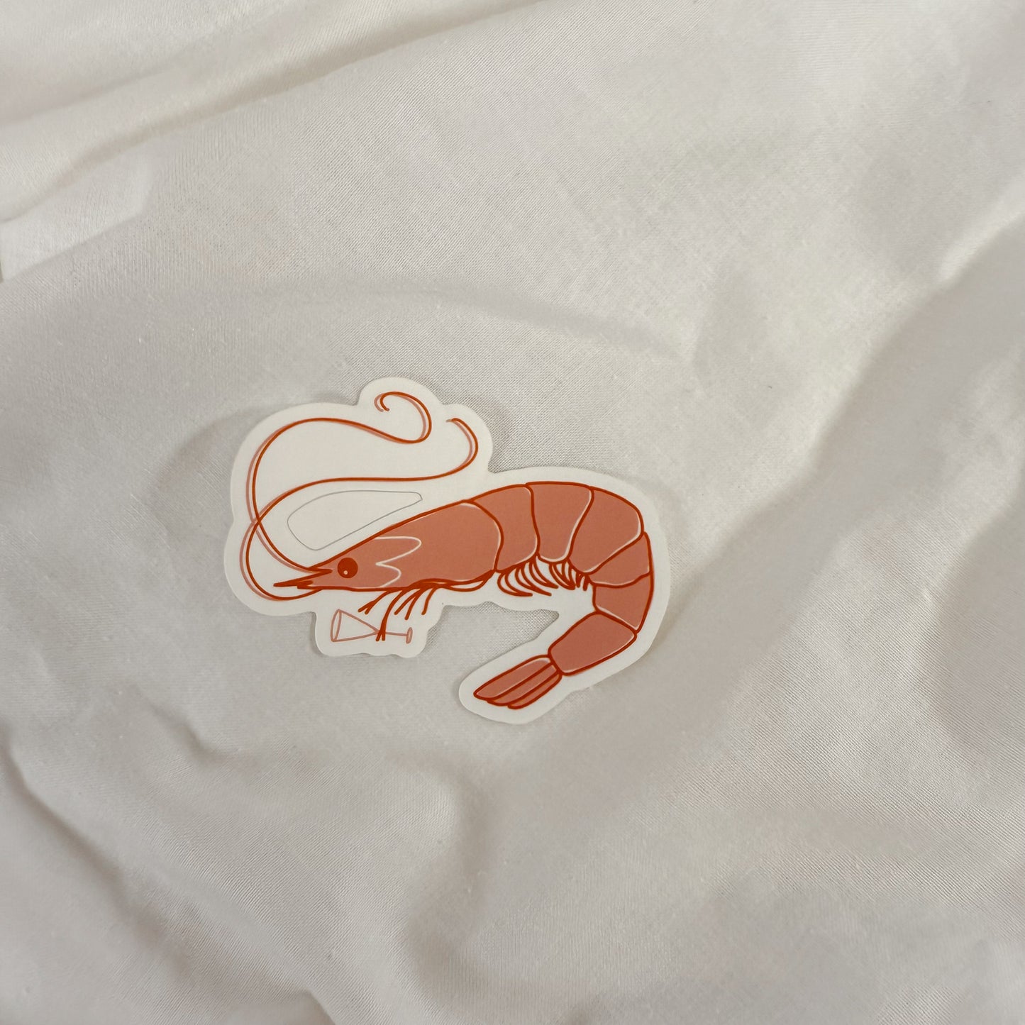 Shrimp Cocktail Vinyl Sticker