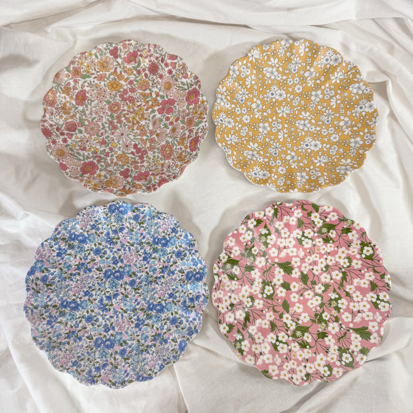 Liberty Reusable Small Plates By Meri Meri