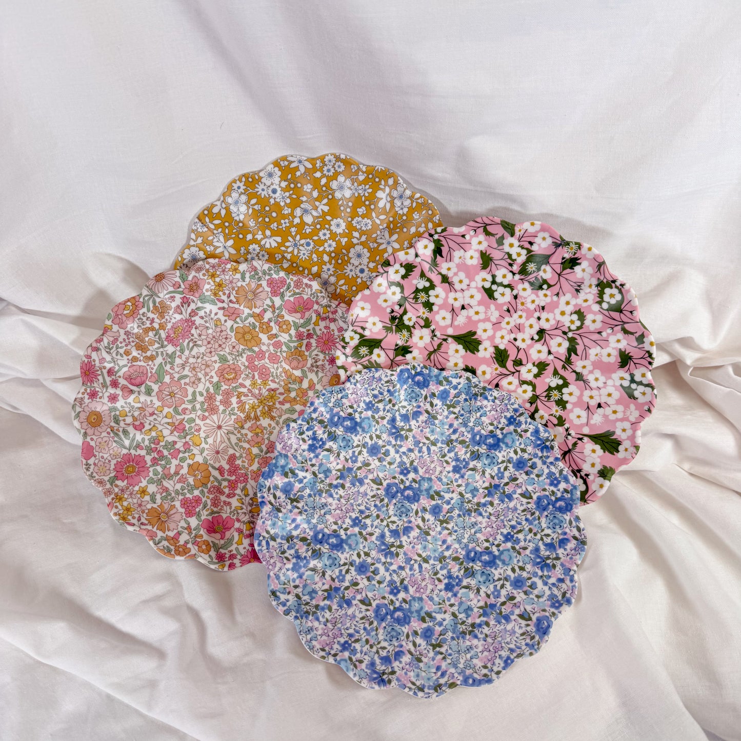 Liberty Reusable Small Plates By Meri Meri