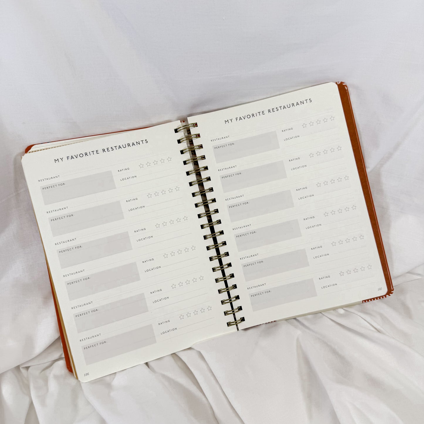 Eat Well Spiral Recipe Journal