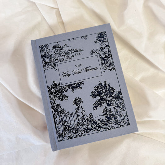 Very Tired Woman Clothbound Notepad Book