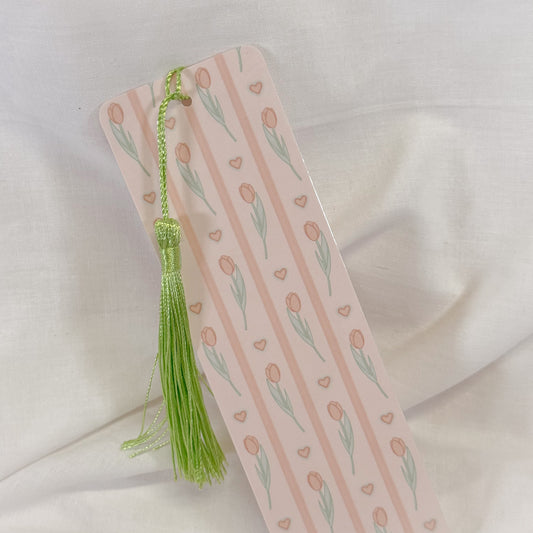 Tulip Tassel Bookmark