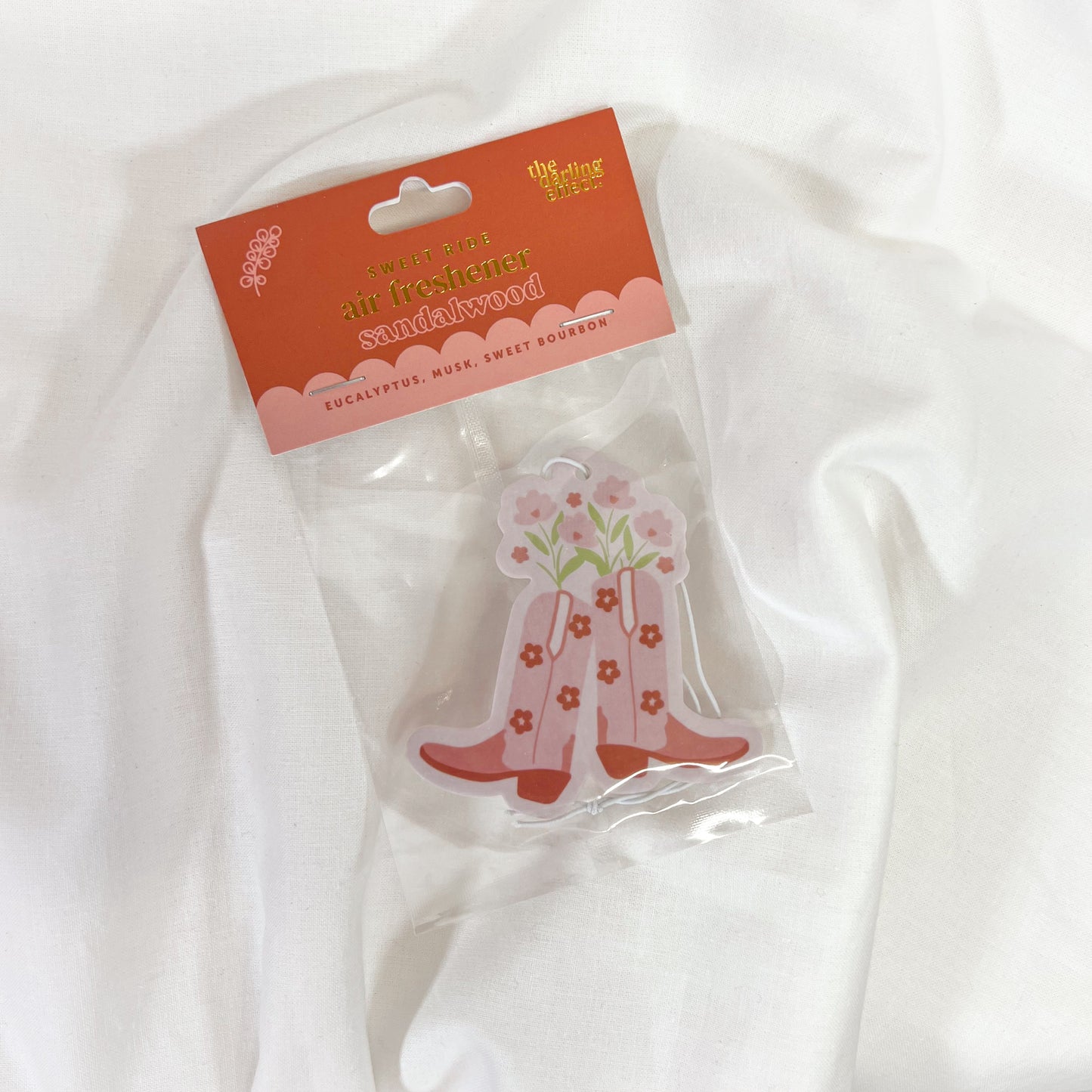 Floral Cowgirl Car Air Freshener