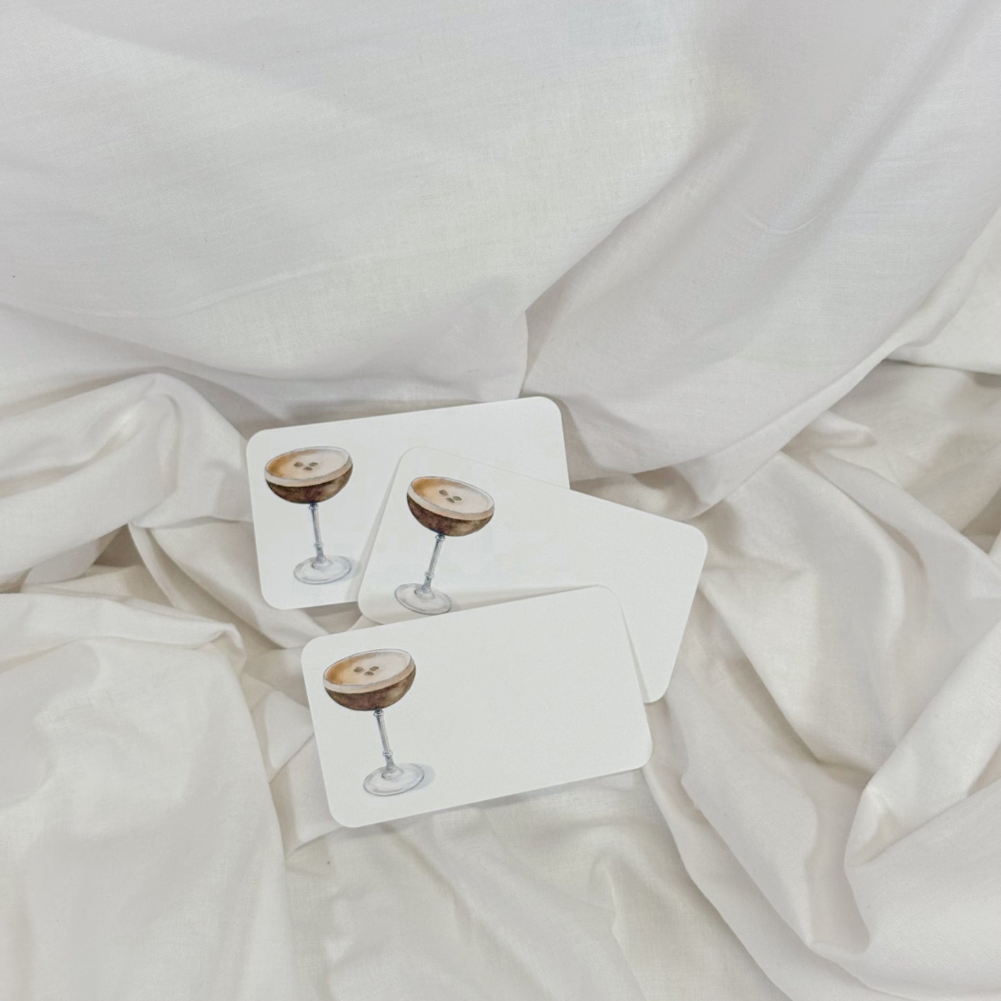 Espresso Martini Mini Notecard Set