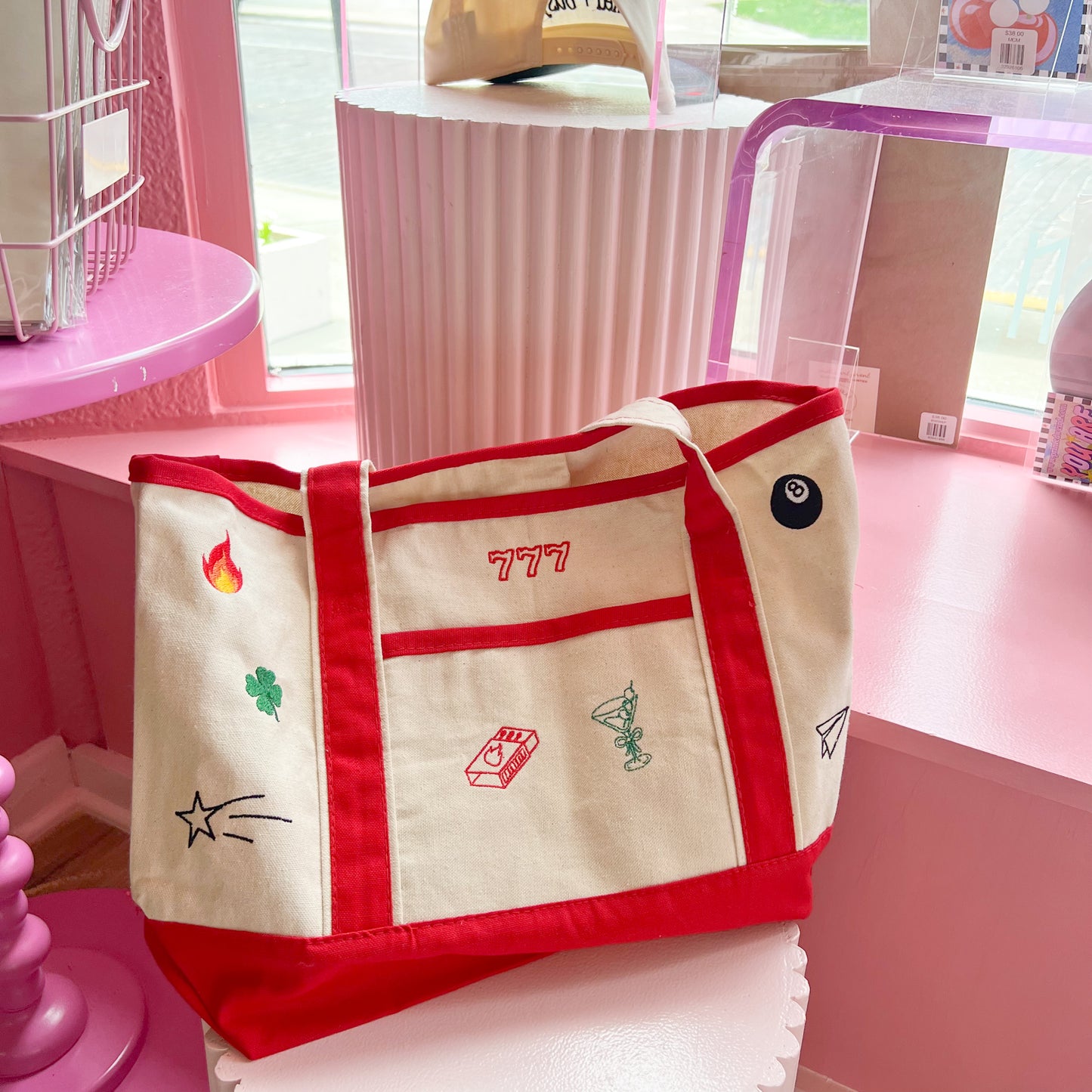Lucky Girl Jumbo Tote Bag