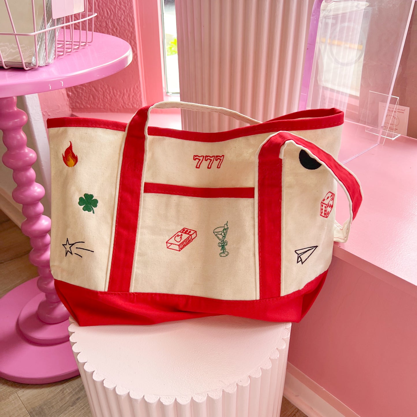 Lucky Girl Jumbo Tote Bag