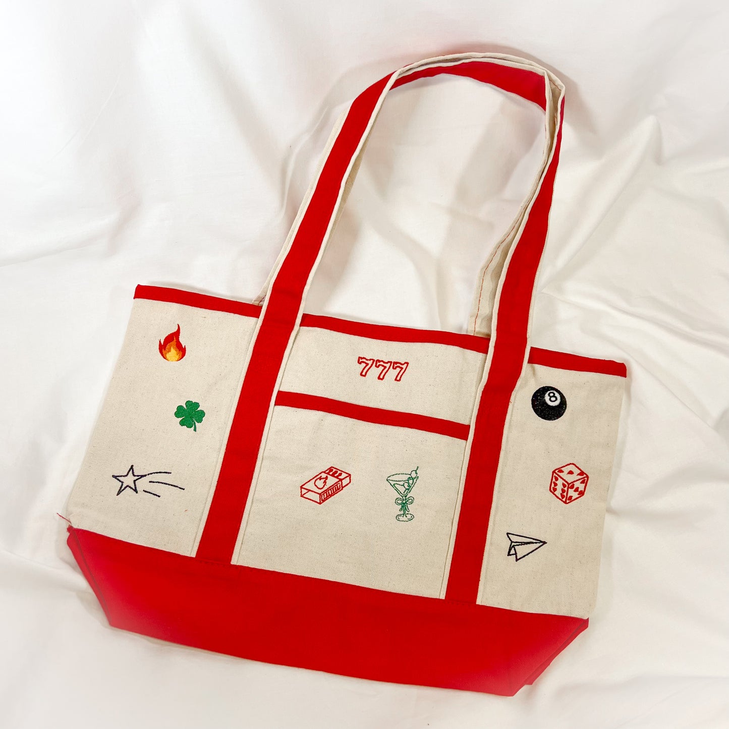 Lucky Girl Jumbo Tote Bag