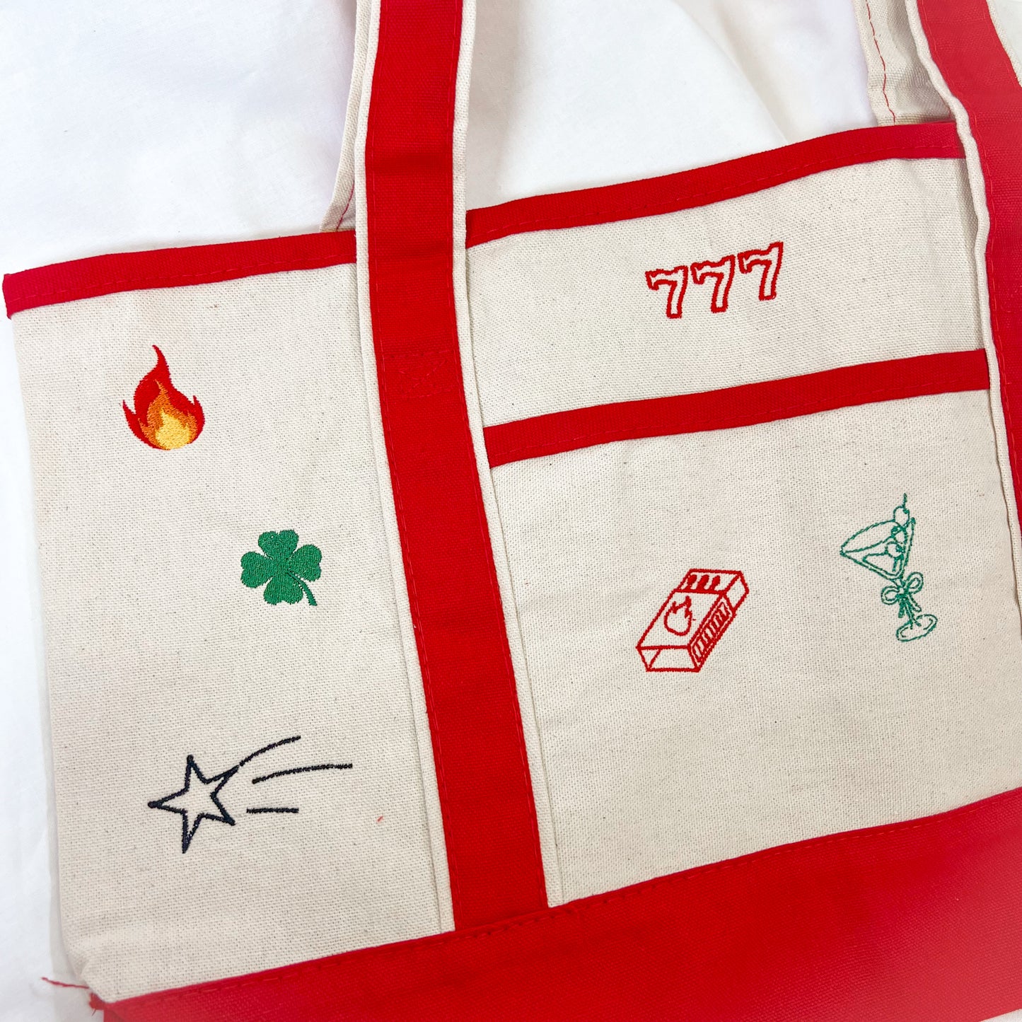 Lucky Girl Jumbo Tote Bag