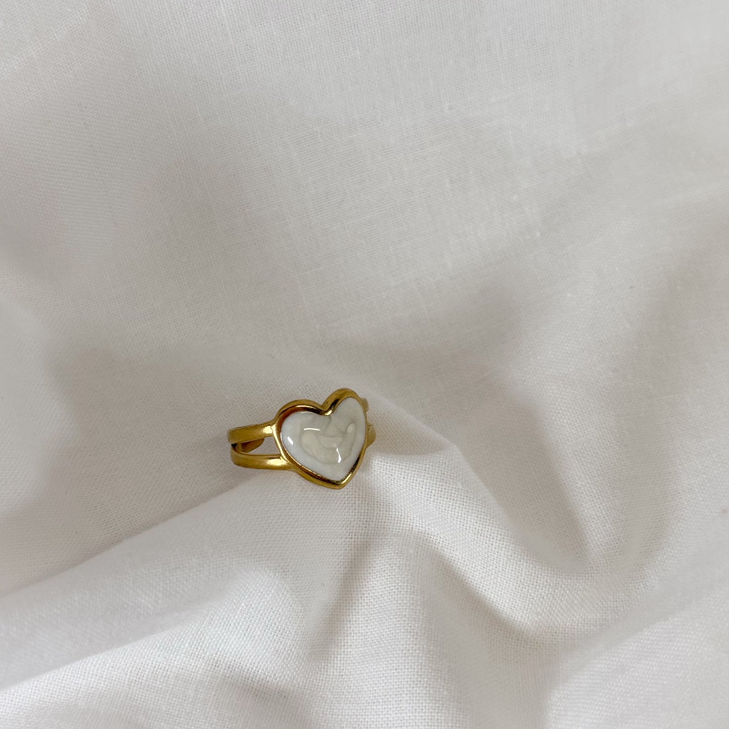 Heart Stone Ring