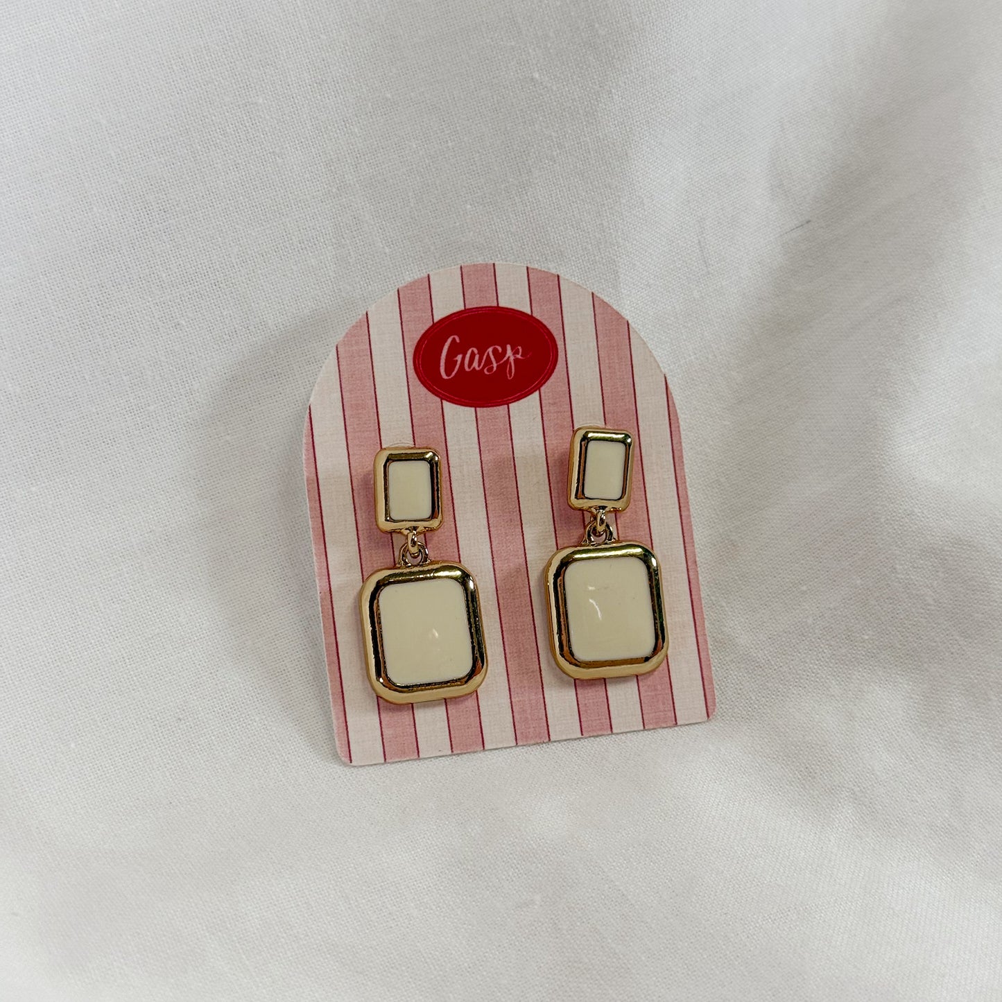 Geometric Drop Earrings