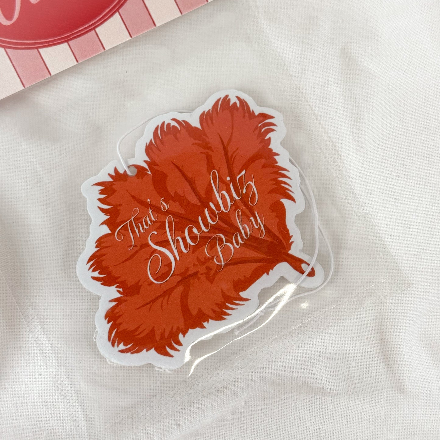 That's Showbiz Car Air Freshener