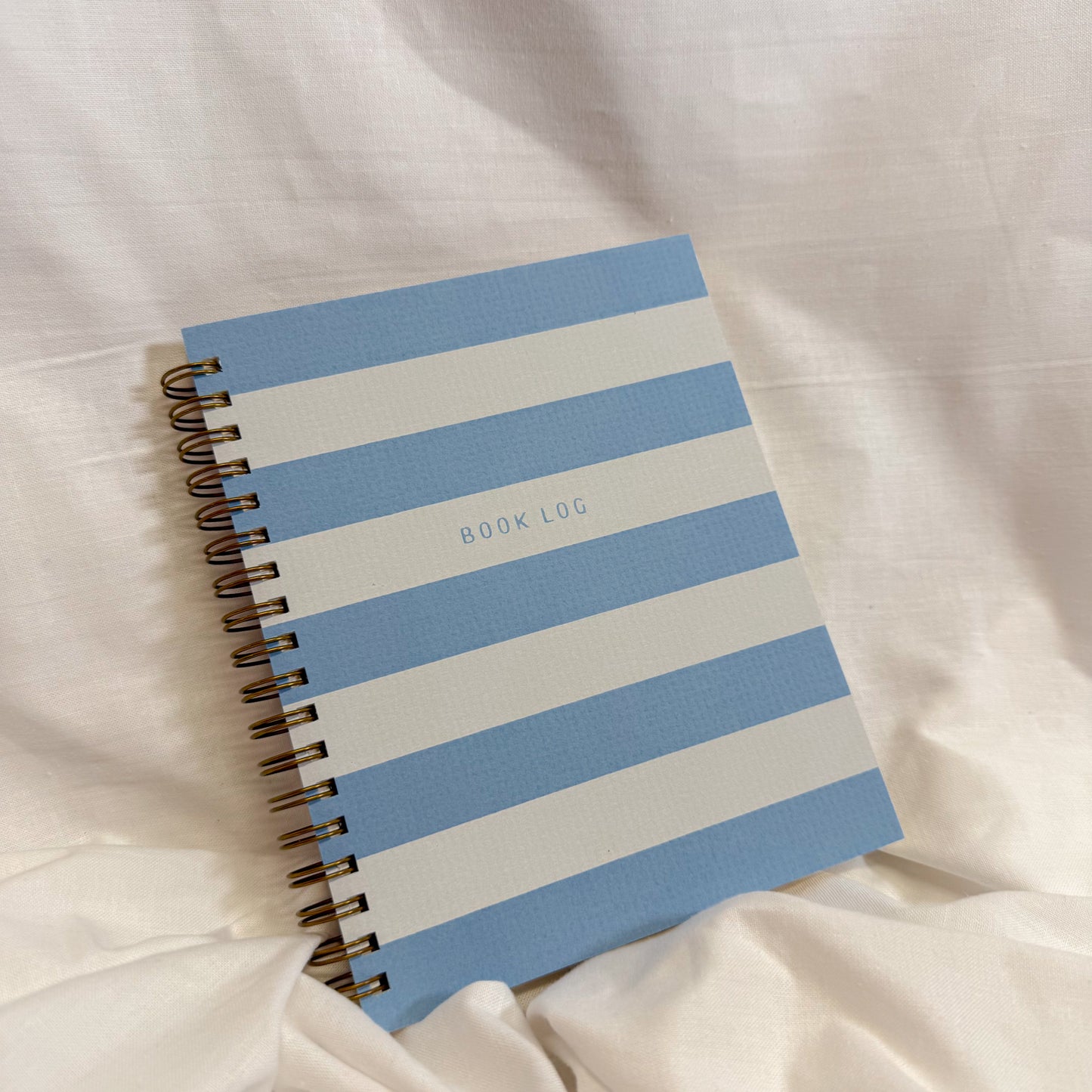 Book Log Spiral Notebook