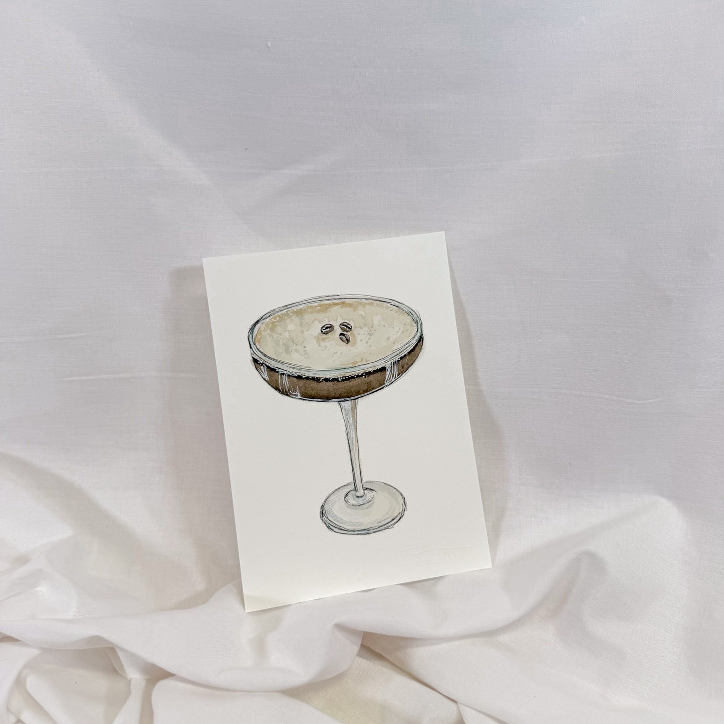 Mini Espresso Martini Wall Art Print