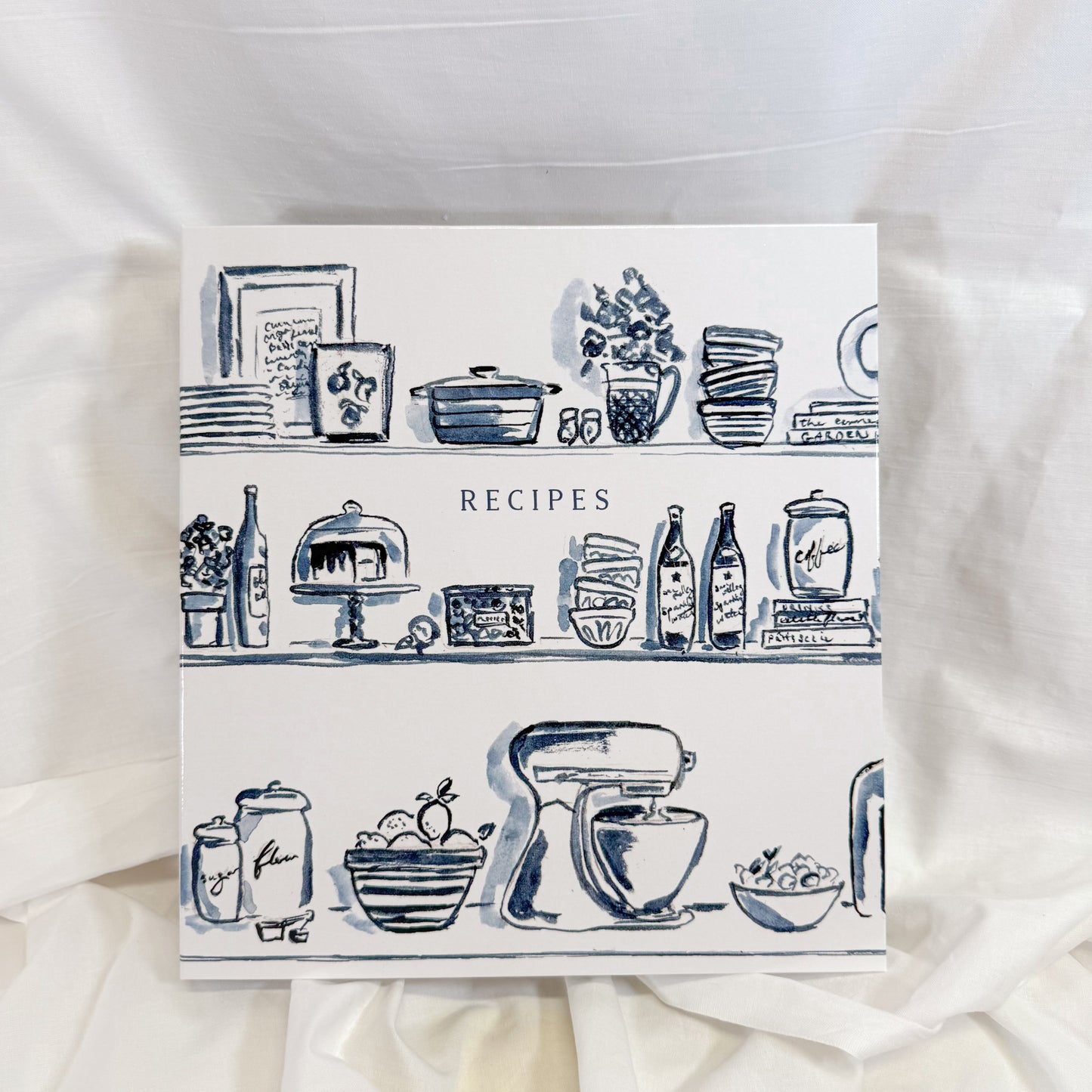 Kitchen Shelves Recipe Binder