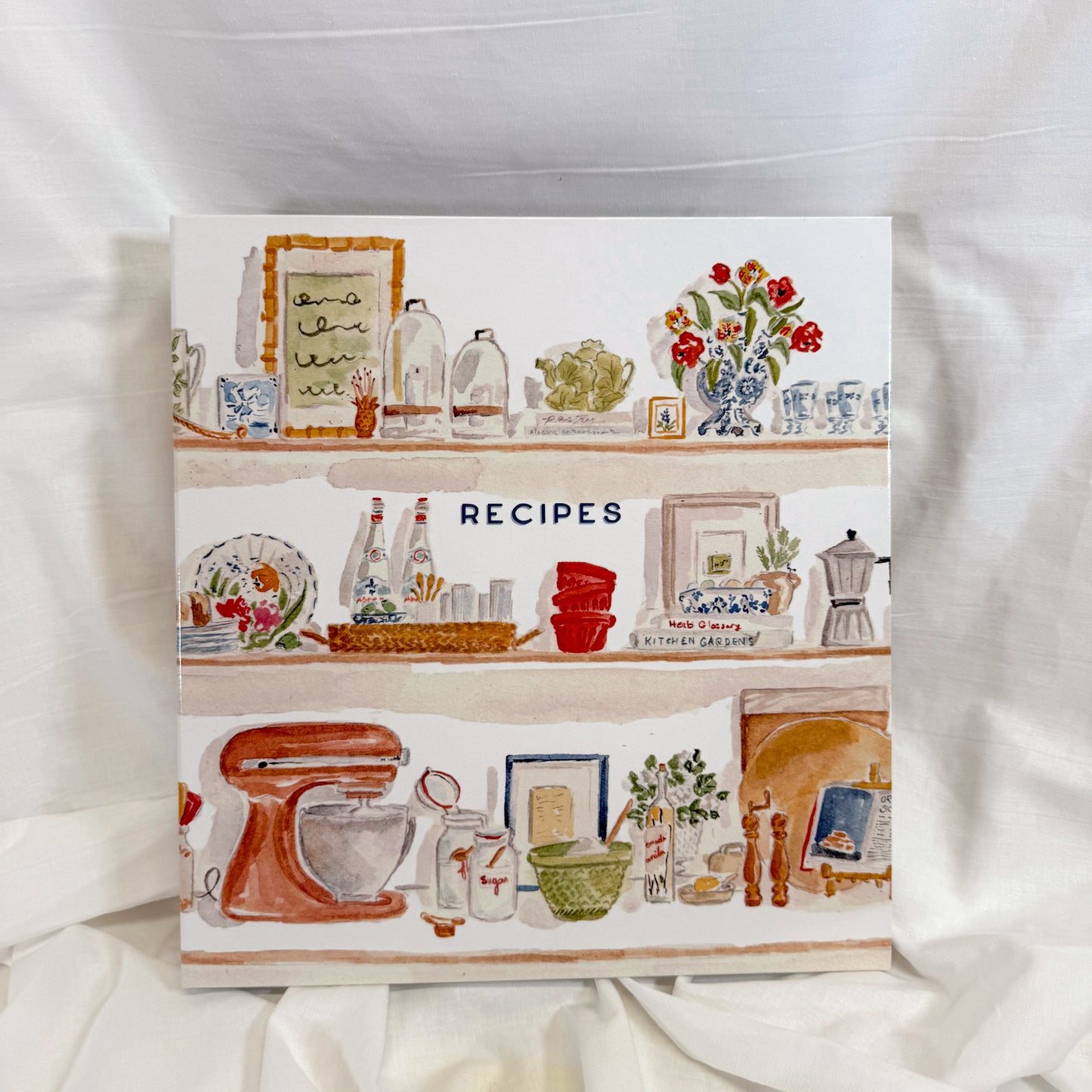 Kitchen Shelves Recipe Binder