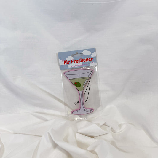 Martini Car Air Freshener