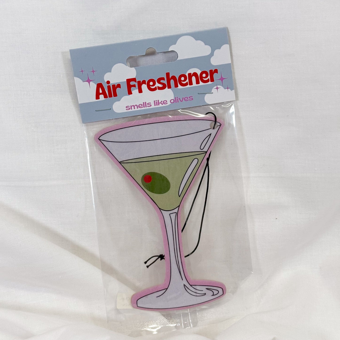 Martini Car Air Freshener