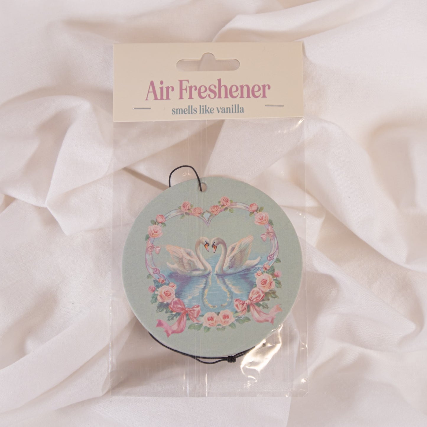 Swan Love Car Air Freshener