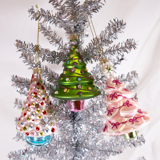 Girly Christmas Tree Ornament