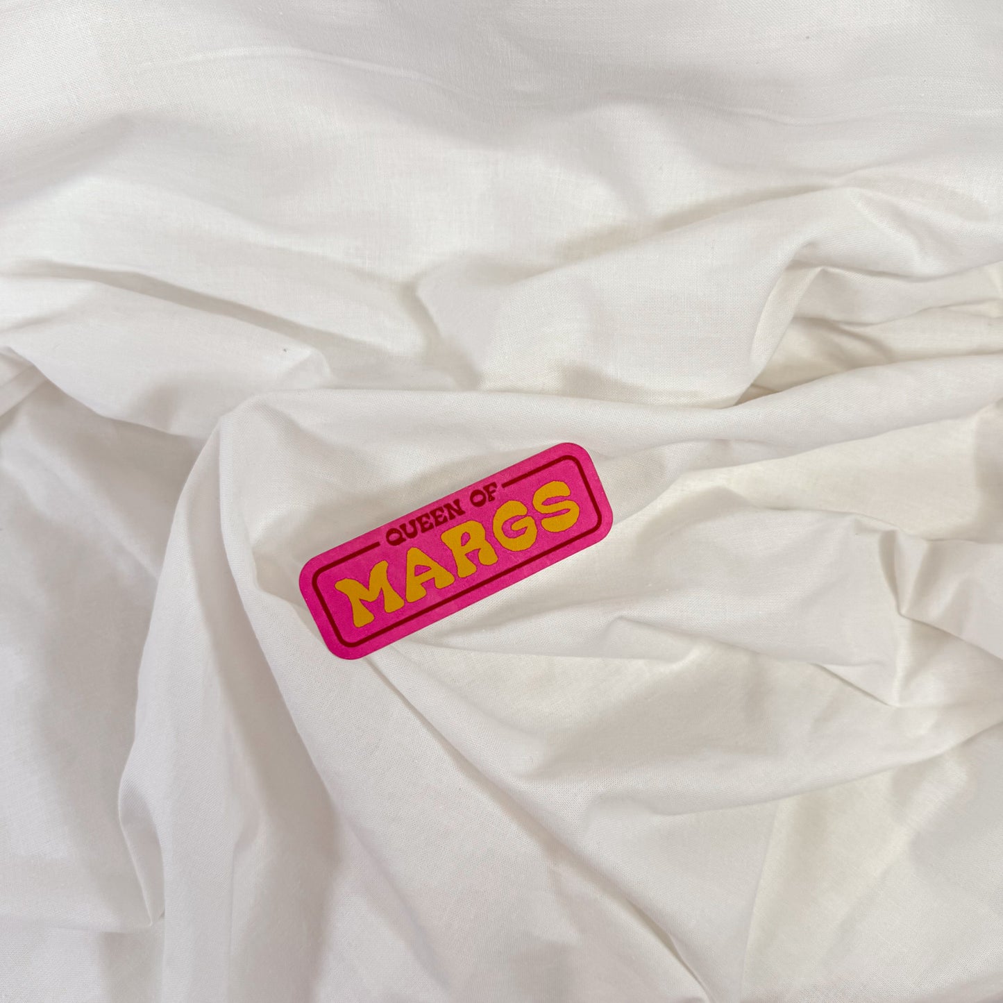 Queen Of Margs Vinyl Sticker