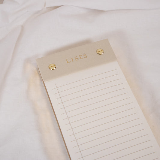 Lists Post Bound Notepad