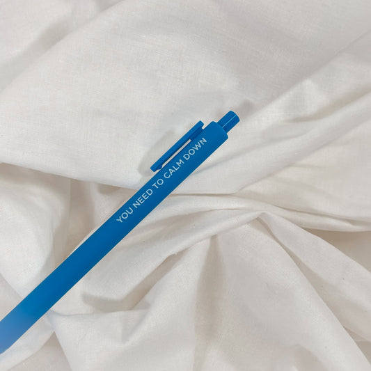 Calm Down Gel Pen