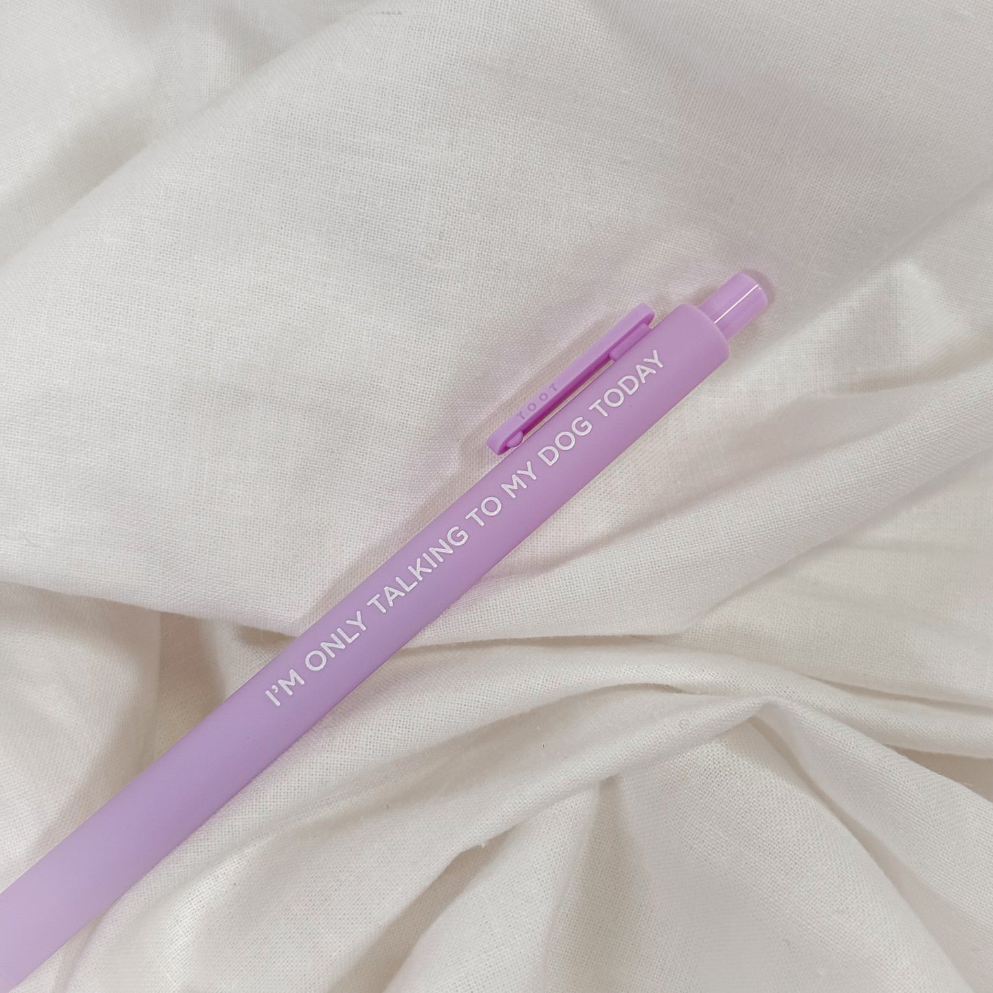 Only Talking To My Dog Pen