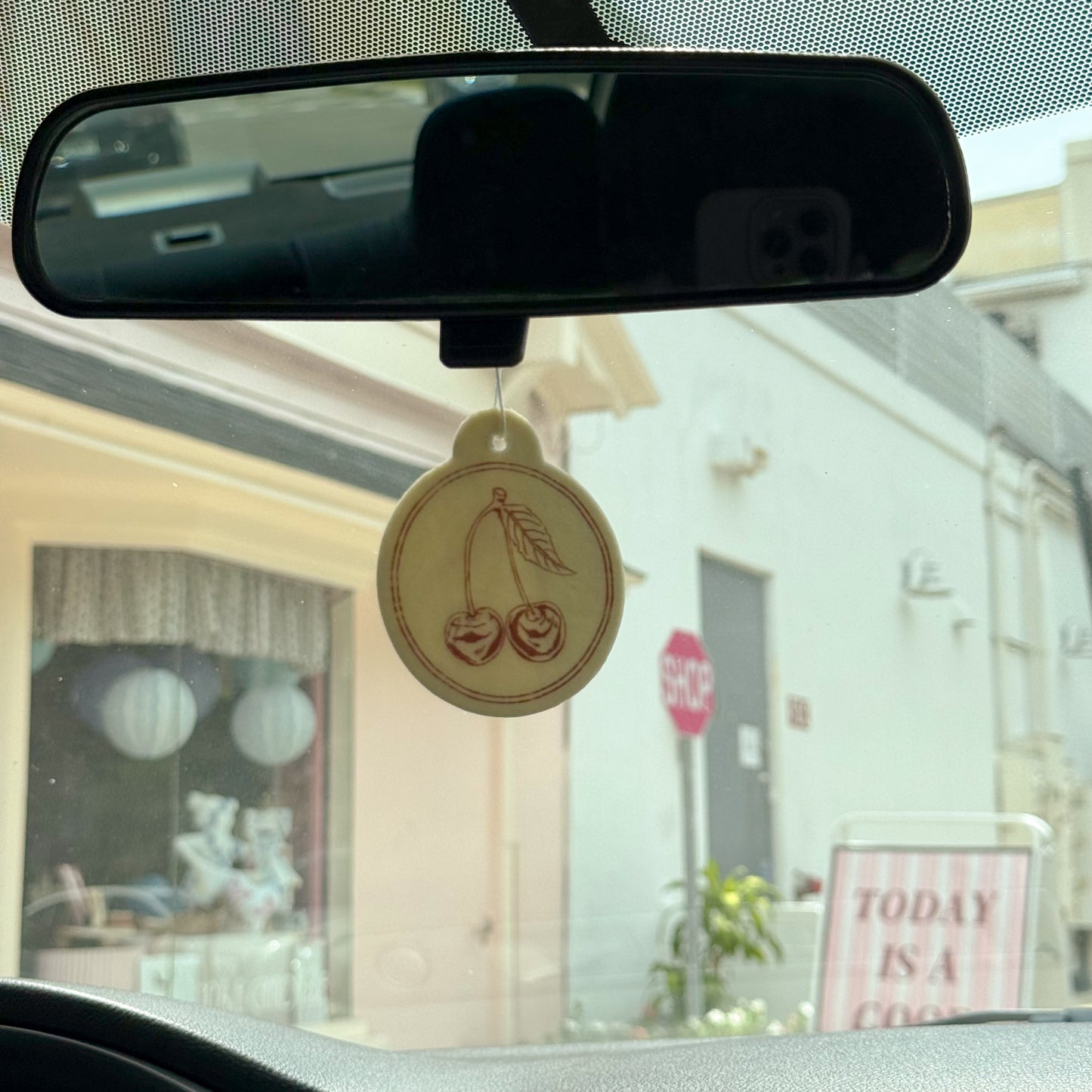 Vintage Cherry Car Air Freshener