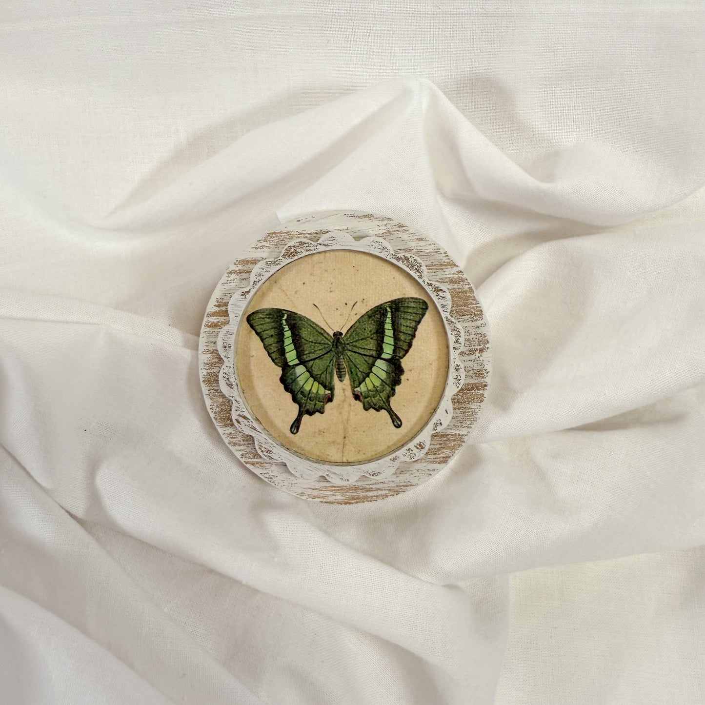 Vintage Wooden Magnet