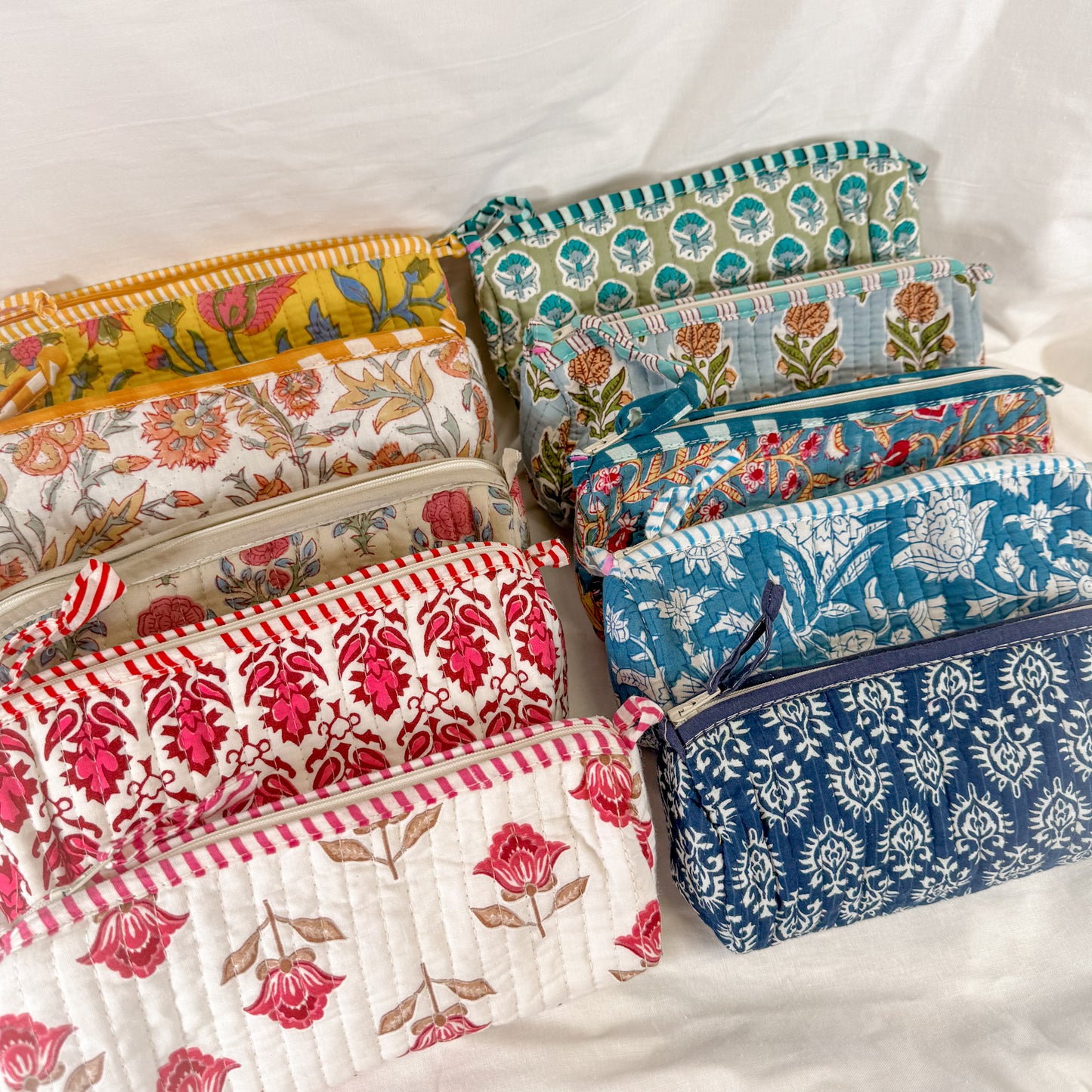Block Print Pencil Pouch
