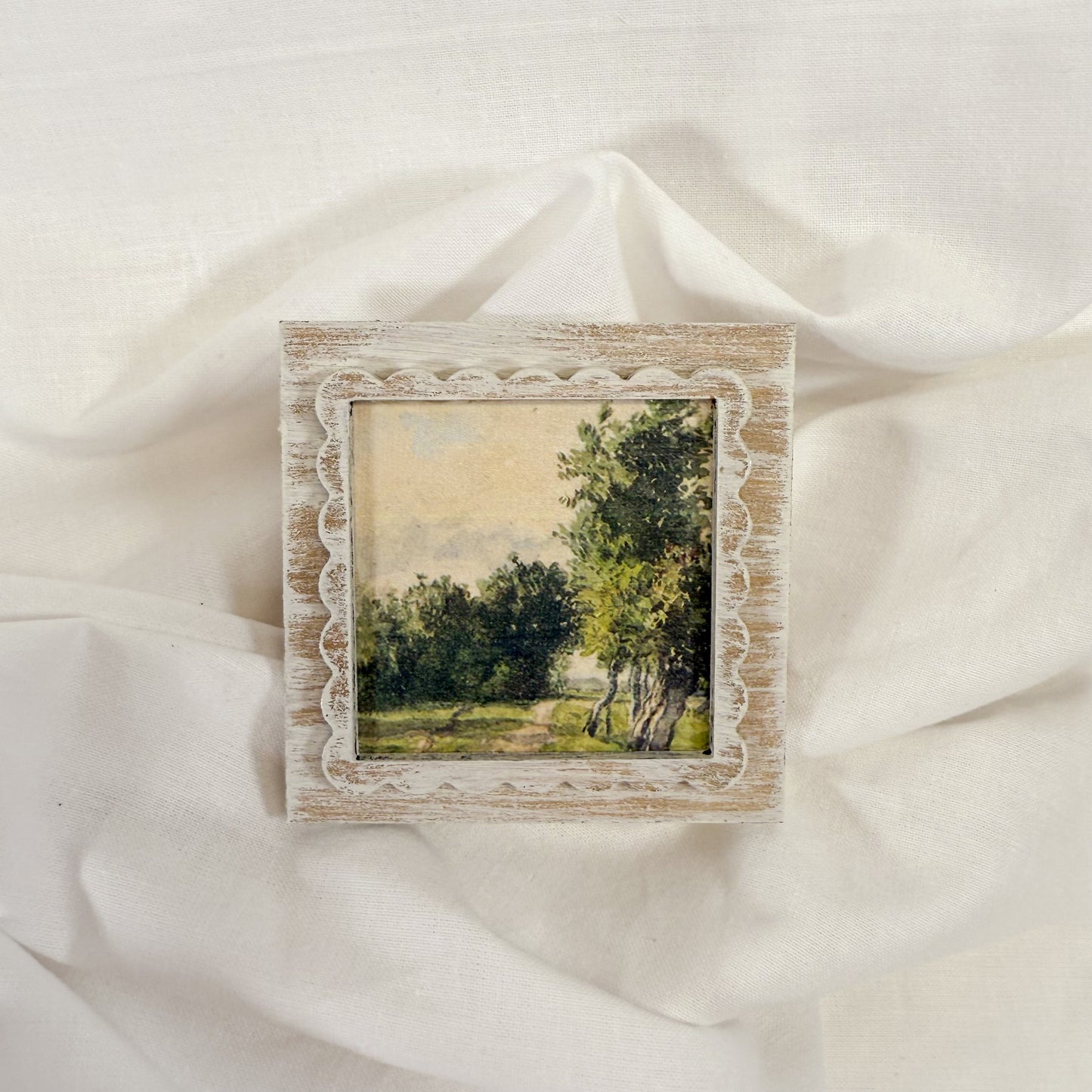 Vintage Wooden Magnet