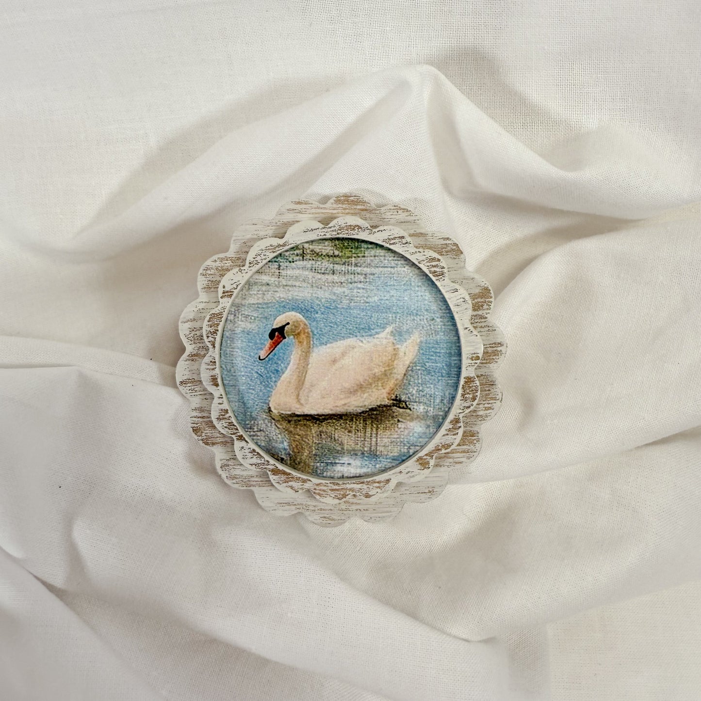Vintage Wooden Magnet