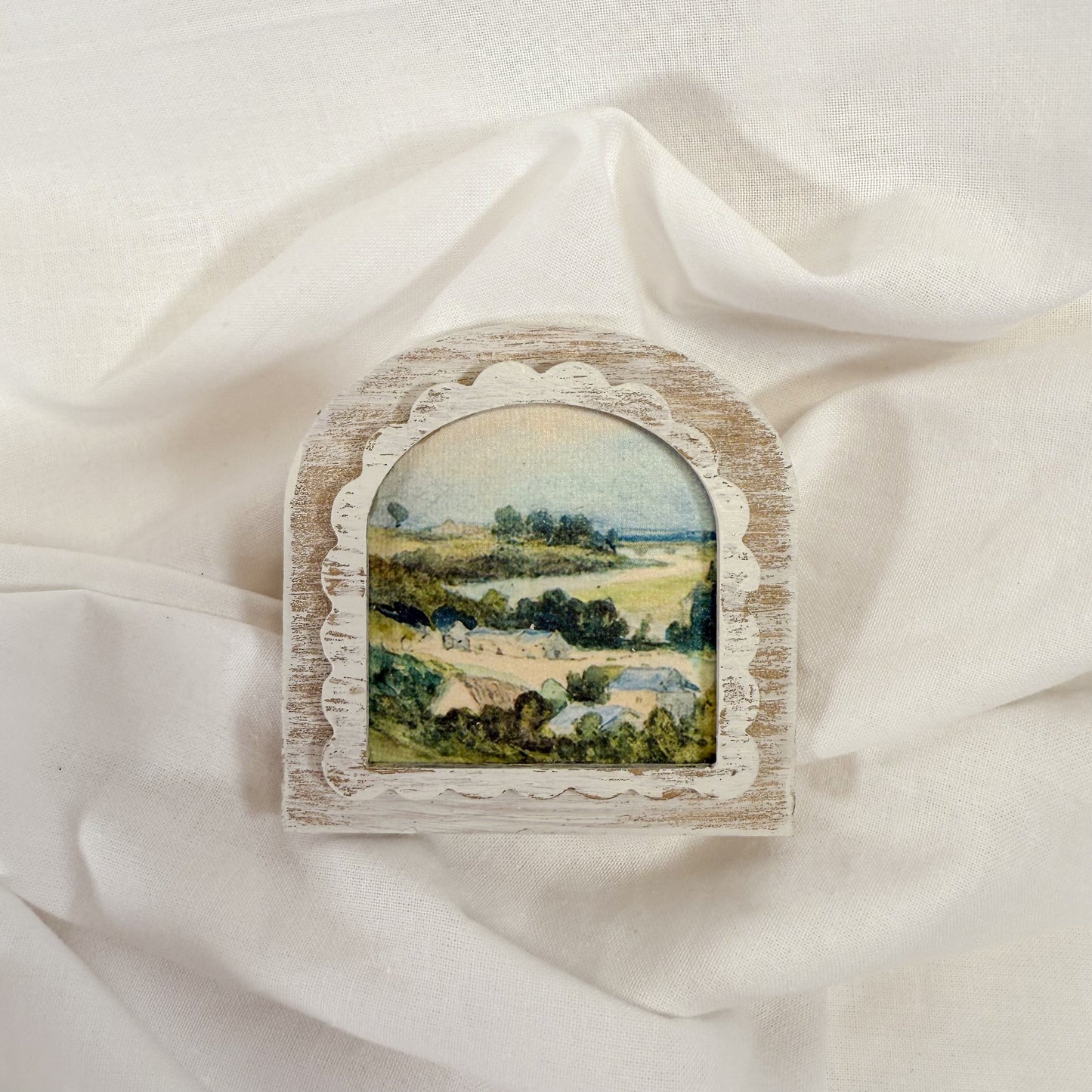 Vintage Wooden Magnet