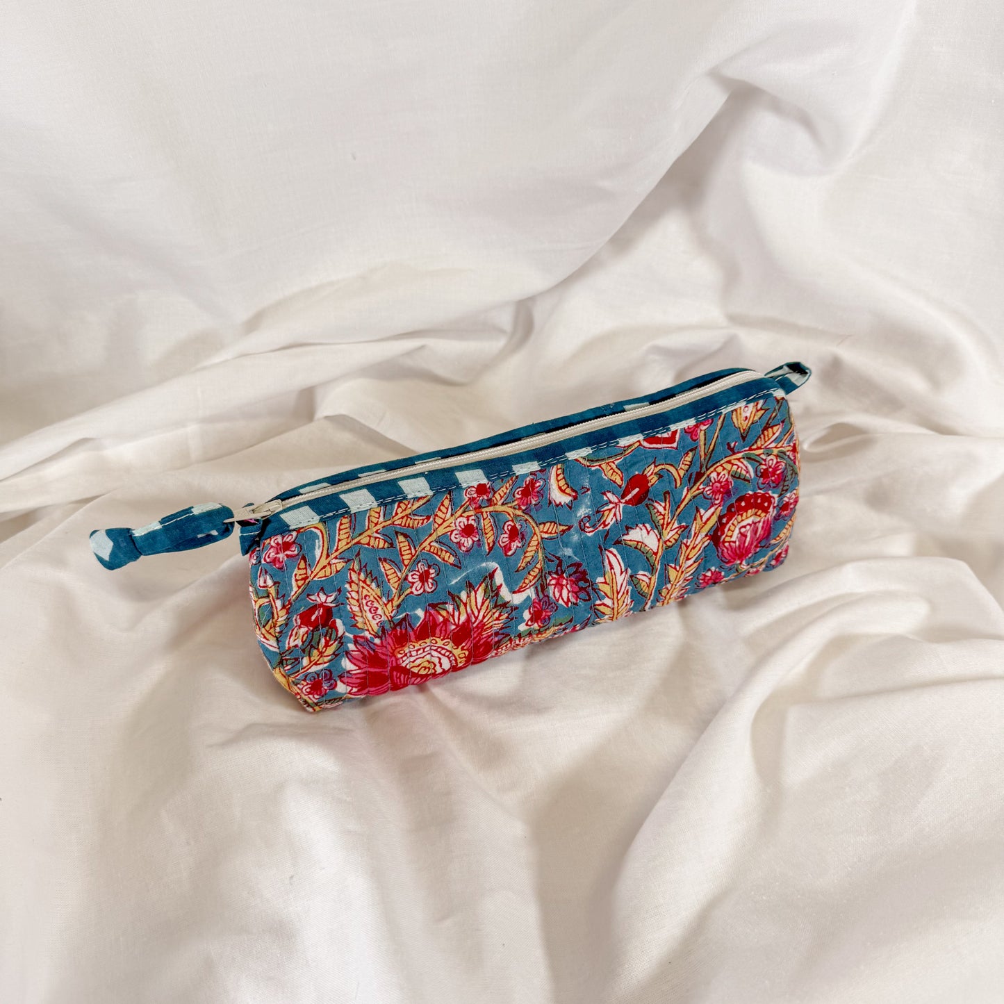 Block Print Pencil Pouch
