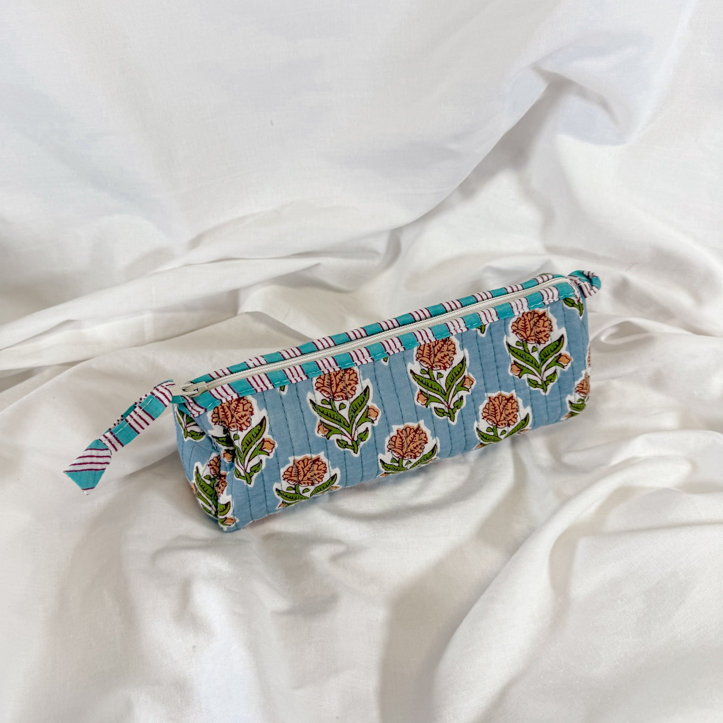 Block Print Pencil Pouch