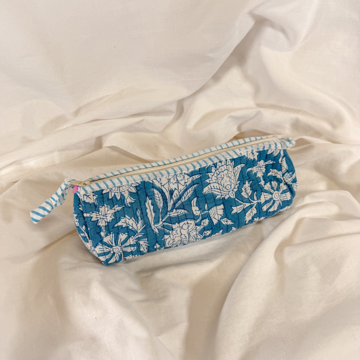 Block Print Pencil Pouch