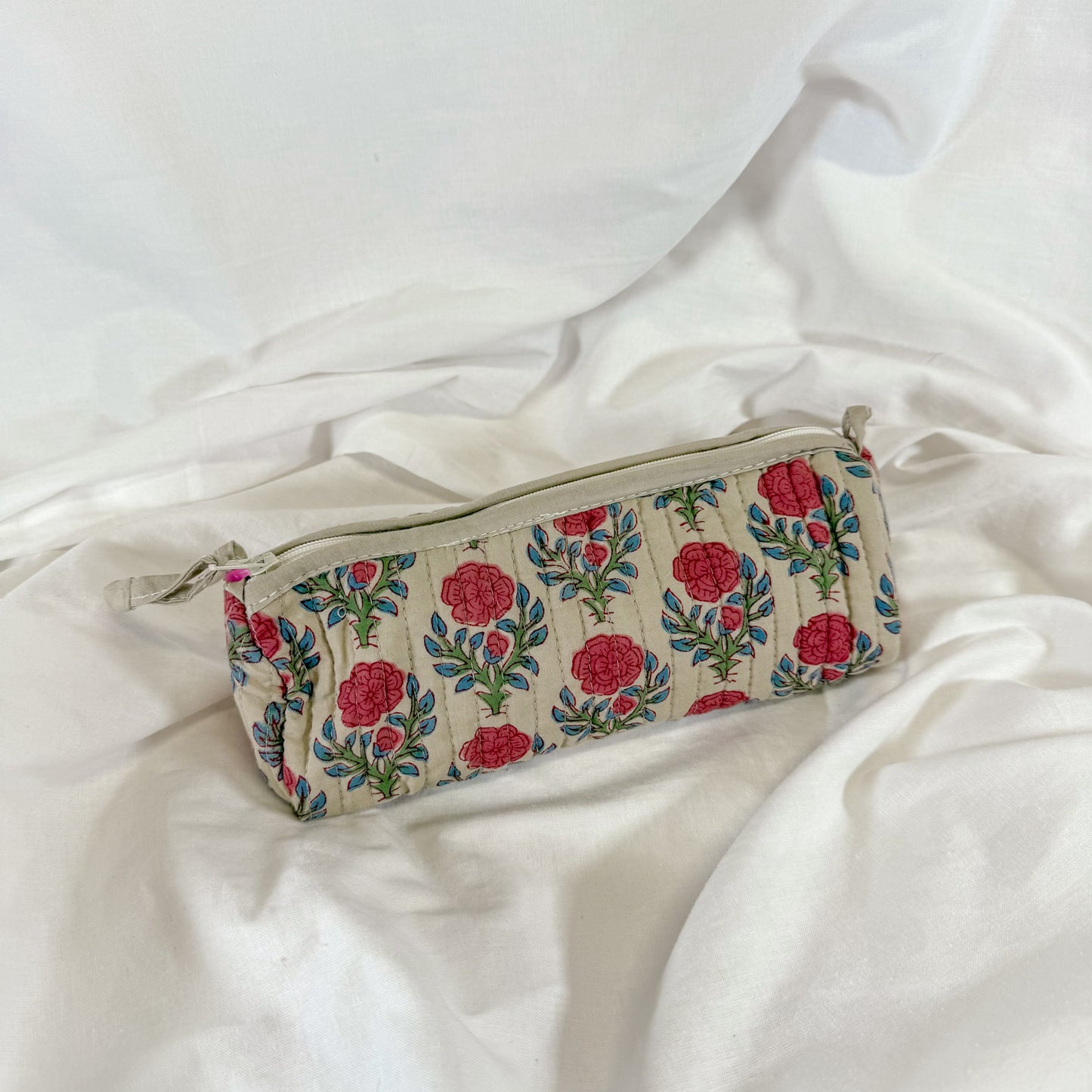 Block Print Pencil Pouch