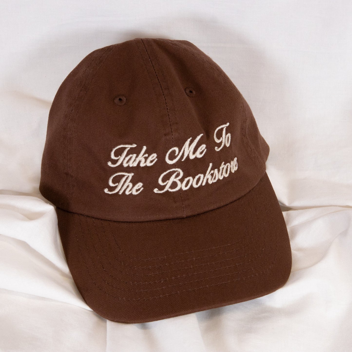 Take Me To The Bookstore Baseball Cap